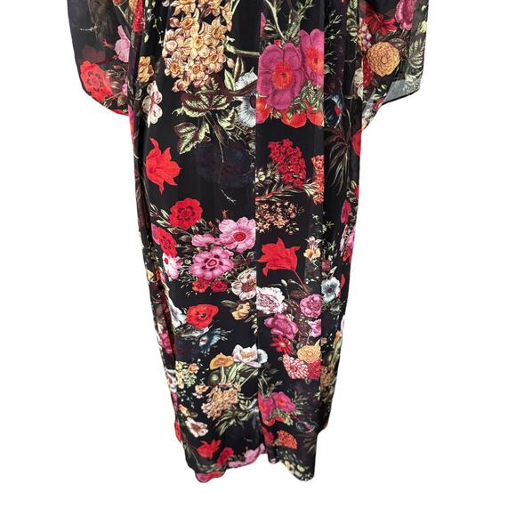Farm Rio Anthropologie Laina Floral Boho Maxi Dress‎ Size XS - Picture 9 of 13